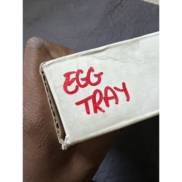 Fifth Avenue Crystal Egg Tray 10 1/2" Round Glass Platter NIB Made In Japan Home - Picture 10 of 10